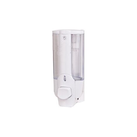 Dispensador de jabón líquido de 350 ml para baño - Montaje en pared - Manual (1/5)