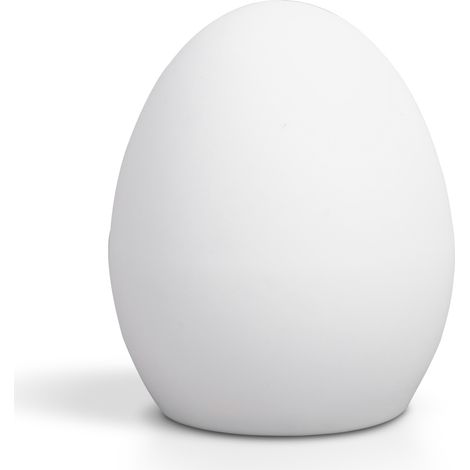 Lampe LED en forme d'œuf, robuste et étanche, facile à utiliser, avec télécommande, idéale pour les fêtes à la maison. (1/5)