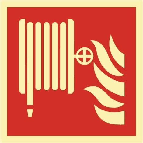 Señales de  protección contra  incendios  ASR  A1.3/DIN  EN  ISO  7010/DIN  67510  L148xB148  mm  -  4007KHL148
