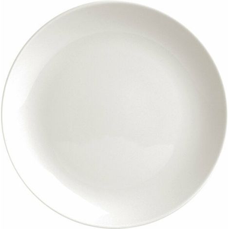 Assiette plate sans bord Dove - 240 mm - Finedine