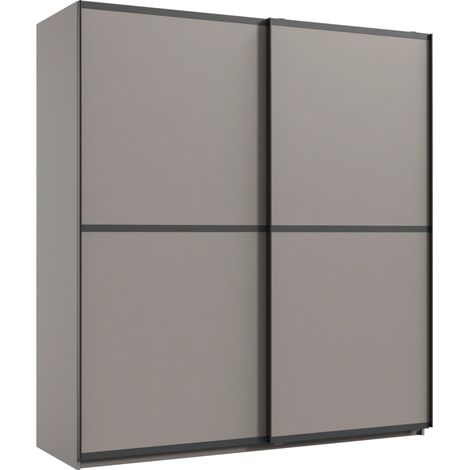 Mömax Schwebetürenschrank Ulm Beige/Greige (1/5)