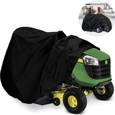Telo di copertura per tosaerba - Poliestere 210D impermeabile, resistente ai raggi UV, per trattori, garage e protezione dalla polvere. (1/5)