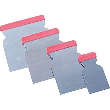 TRUFA Spatola Giapponese set 4pz. acciaio - 530-100 (1/2)