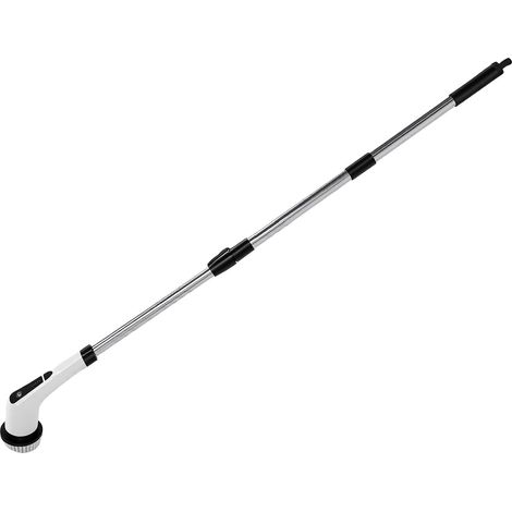 Corded Electric Scrubber with 9 Replaceable Brush Heads, Waterproof Cleaning Tool, USB Scrub Brush, Adjustable Extension, Long Handle, Extendable and Retractable (1/5)