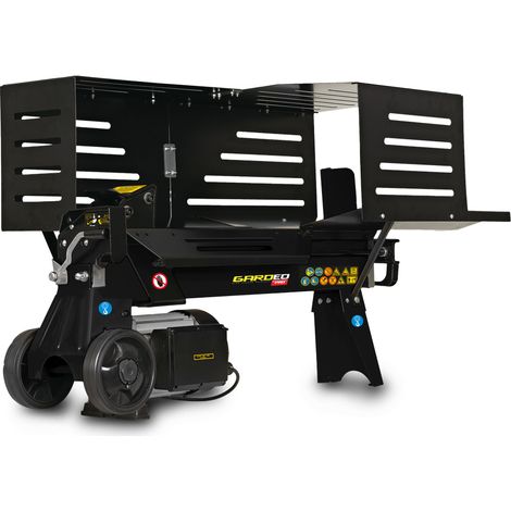Gardeo Pro – Fendeur de bûches électrique 2200 W – Force de pression 5 tonnes – Longueur max 52 cm – Diamètre max 25 cm – Enclume en acier biseautée