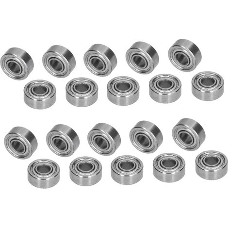 20 roulements à billes étanches en acier inoxydable pour machines industrielles, lot de 20 pièces, haute précision, référence 3600-0410-0004 (1/5)