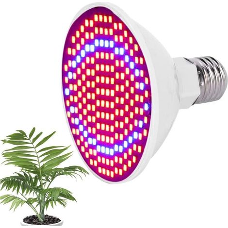 Lampes de culture de plantes éclairage de plantes pour la maison jardin extérieur, luminaires à effet de serre à spectre complet 200LED (1/5)