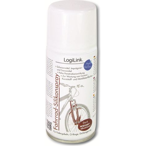 Spray silicone LOGILINK pour vélos, 150 ml