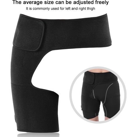 Ceinture de soutien respirante pour hanche et cuisse, unisexe, prévention des entorses musculaires, protecteur sportif. (1/5)