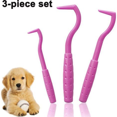 Extracteur de tiques lot de 3 outils premium pour chien chat cheval (1/5)
