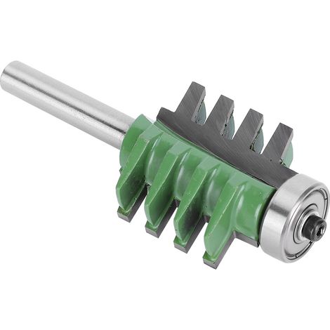 Fraise à rainurer en carbure cémenté 8 x 34,9 mm, pour le travail du bois, accessoires de coupe, vert (1/5)