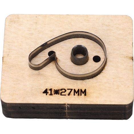 Matrice de découpe numéro 6 9 motif rapide propre acier allié pour bois moule de poinçonnage (1/5)