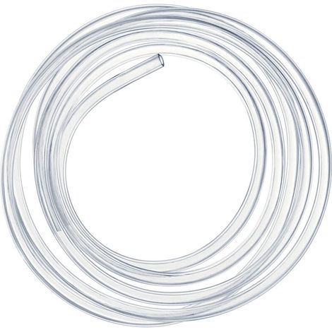 Tubo flessibile in PVC trasparente da 10 metri, 10 × 12 mm, ad alta pressione, per acqua e aria.
