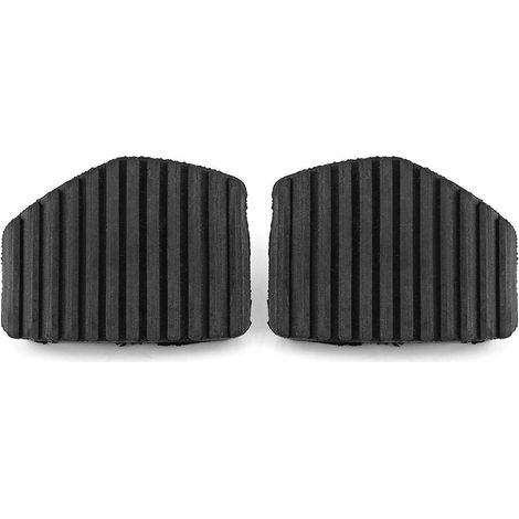 Couvercles en caoutchouc pour pédales de frein et d'embrayage – Compatibles Peugeot 1007 207 208 301 – Citroën C3 C4 C5 C6 C8 – Surface antidérapante (1/5)