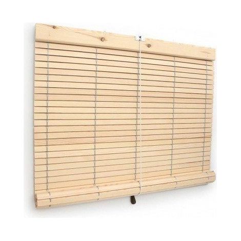 Persiana Madera Natural  97 x 105 cm - (1/2)