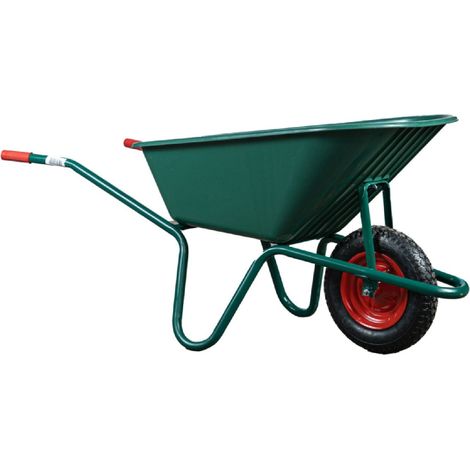 Carriola angolare "Panzer" con telaio angolare e vasca verniciata 75 lt (1/4)