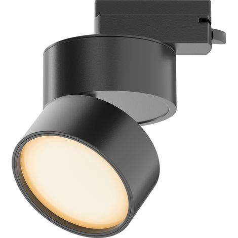 Spot rail 1 circuit noir LED 12W 2700K Maytoni ONDA (1/5)