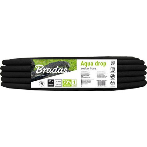 Tuyau d'irrigation poreux seul (sans connexions) 12.5 mm 50 mètres