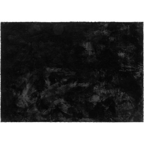 Tapis Imitation Fourrure "Feline" 120x170cm Noir (1/5)