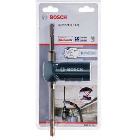 Taladro de succión SpeedClean D.10mm de trabajo L.100mm total L.230mm SDS Plus BOSCH
