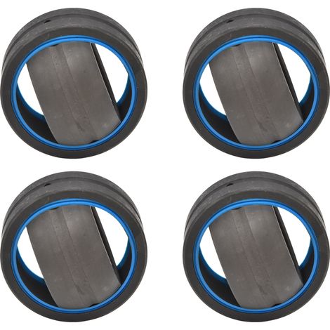 Lot de 4 roulements sphériques GE40ES-2RS, articulation radiale rainurée, kit accessoires pour équipements, acier, étanche, usage industriel (1/5)