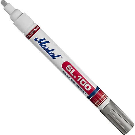 Marqueur industriel GRIS peinture liquide SL.100 - Markal