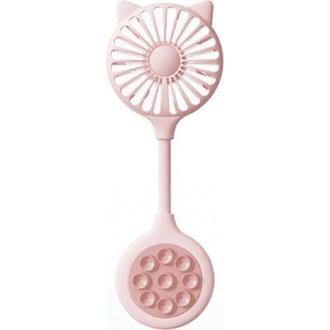 Petit ventilateur de bureau portable USB avec ventouse, idéal pour la maison et l'extérieur. Cadeau parfait. (1/5)