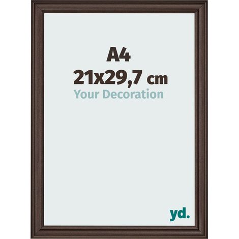 yd. - Cadre photo A4 21x29.7 - Chene Fonce - MDF - Lazio (1/5)
