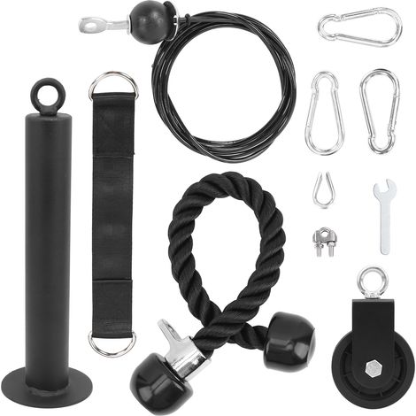 Kit de musculation DIY pour poulie de fitness, machine de levage, entraînement des triceps et des muscles en salle de sport (1/5)
