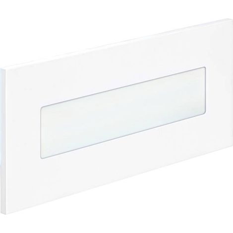 BALIZ 3 Encastré Mur rectang. fixe blanc LED intég. 3,8W 4000K 120lm ARIC 50266 (1/5)