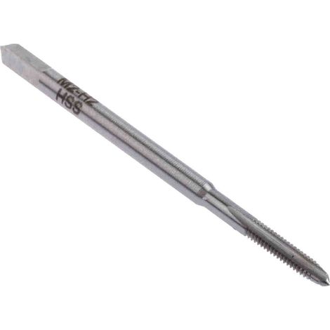 Taraud M2, pas de 0.4mm, Métrique, HSS, Taraud à main ( Prix pour 1 )