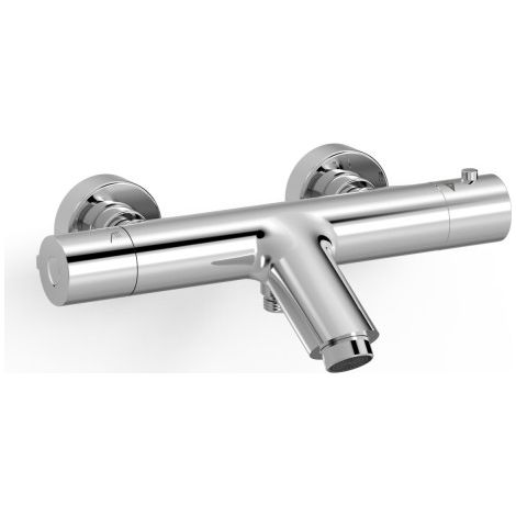 Mitigeur bain-douche thermostatique mural Chromé - TRES 21617401