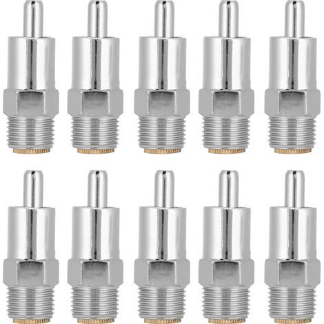 Lot 10 abreuvoirs automatiques – acier inoxydable – bouche ronde – mamelon – porcs (1/5)