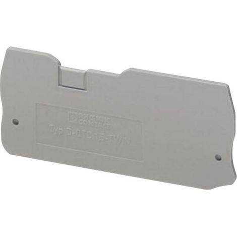 Phoenix Contact 3205190 Abschlussdeckel Passend für (Details): QTC 1,5-TWIN, QTC 1,5-TWIN-PE, QTC 1,
