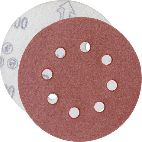 1000 Disque de Ponçage Disques Abrasifs Grain Taille de 125mm Idéal pour Poncer/Polir/Dérouiller HSDPS5M100, Lot de 100 (1/5)