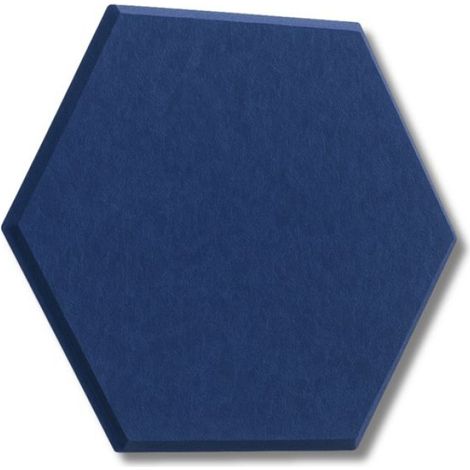 Panneaux Acoustiques Feutre - Hexagonaux 3D Autocollants - Pour Traitement Sonore Mur - Lot de 12
