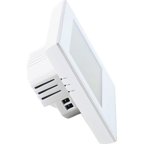 Thermostat numérique plancher chauffant pour chauffage électrique 16A écran LCD tactile économie d'énergie régulateur de température ambiante (1/5)