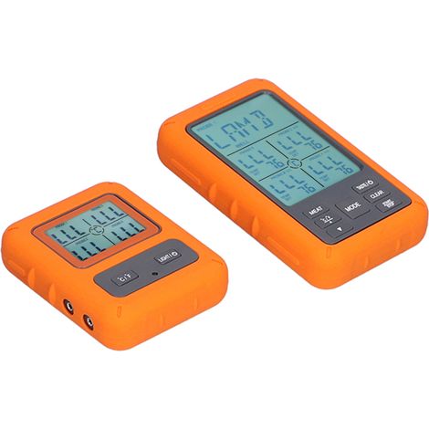 Thermomètre numérique sans fil avec sondes pour gril, barbecue, fumoir, cuisson et pâtisserie -20°C à 300°C (1/5)