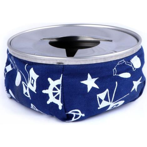 Cendriers rouges et bleus, accessoires de quincaillerie marine et nautique - bleu - quincaillerie (1/4)
