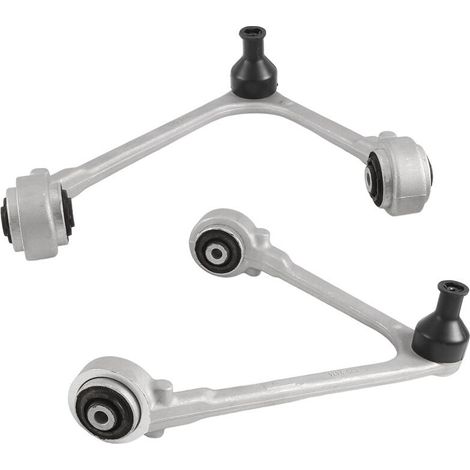 Paire de Bras Triangulaires de Bras de Commande de Suspension Supérieure Avant pour XJ X350 XJL X351 C2D2475 C2D2474