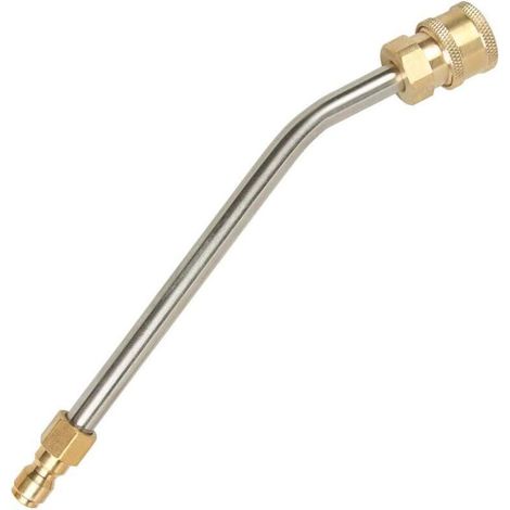 Accessoires de nettoyeur de nge de laveuse à haute pression tige d'extension de machine à laver électrique de 7 pouces tige de flexion à 30 degrés