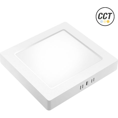 DOWNLIGHT LED PC SUPERF.CUA.BLA.18W.3CCT (1/2)