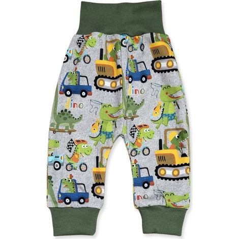 Pants 62 Baumwollshorts für Jungen ohne Kompressionswirkung mit Dinosauriern (1/5)