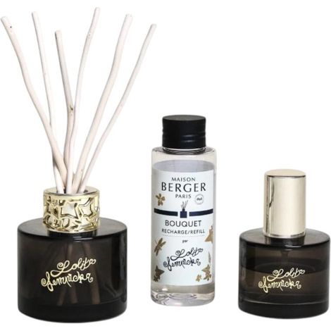 Berger - Duo mini bouquet et spray d'intérieur Lolita Lempicka Black