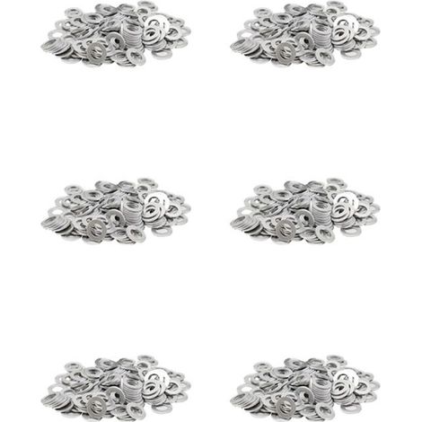 Adatto per set da 600 pezzi di guarnizioni per tappo di scarico olio, rondelle di compressione e sigilli, diametro del foro 12 mm, per Scion, codice articolo 90430-12031.