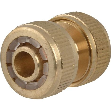 Faithfull Brass Hose Mender 12.5mm (1/2in) FAIHOSEMEND