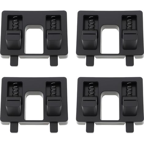 Lot de 4 supports de câble à souder ABS avec pince à ressort Outil de fixation (1/5)