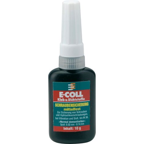 Frein filet de résistance et de viscosité moyennes, Modèle : Flacon de 10 g (1/2)