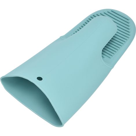 Gants isolants en silicone épais et antidérapants pour four, micro-ondes et barbecue, vert nordique (1/5)