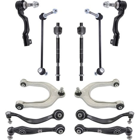 KIT BRACCIO OSCILLANTE 11 PEZZI COMPATIBILE CON BMW X7 (G07) xDrive 30 d 03.2019 - 08.20 / Kit Sospensione Completo OE/OEM / Bracci Oscillanti + Testine Sterzo / Sostituzione Diretta OEM